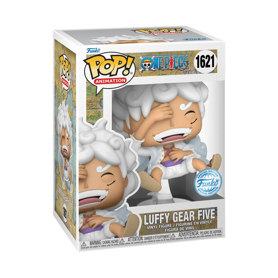 Funko Pop! One Piece - Luffy Gear 5 US Exclusive Vinyl Figure, image 2