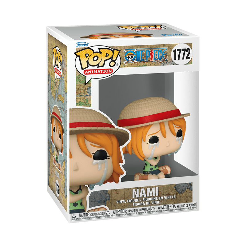 Funko Pop! One Piece - Sitting Crying Nami Vinyl Figure, image 2