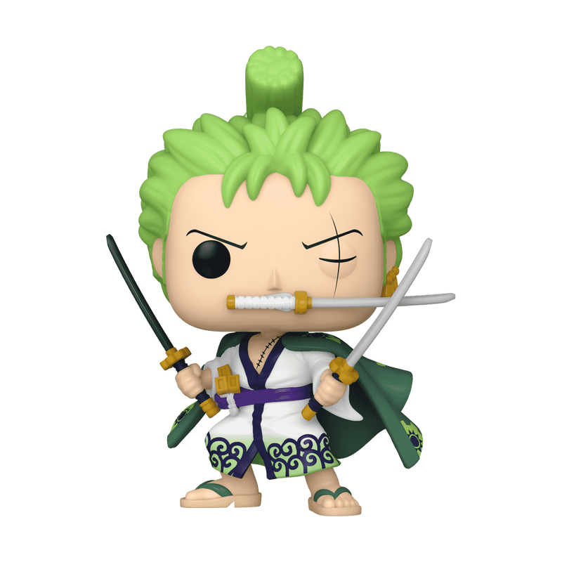 Funko Pop! One Piece - Roronoa Zoro (Three Sword Style) Glow Vinyl Figure