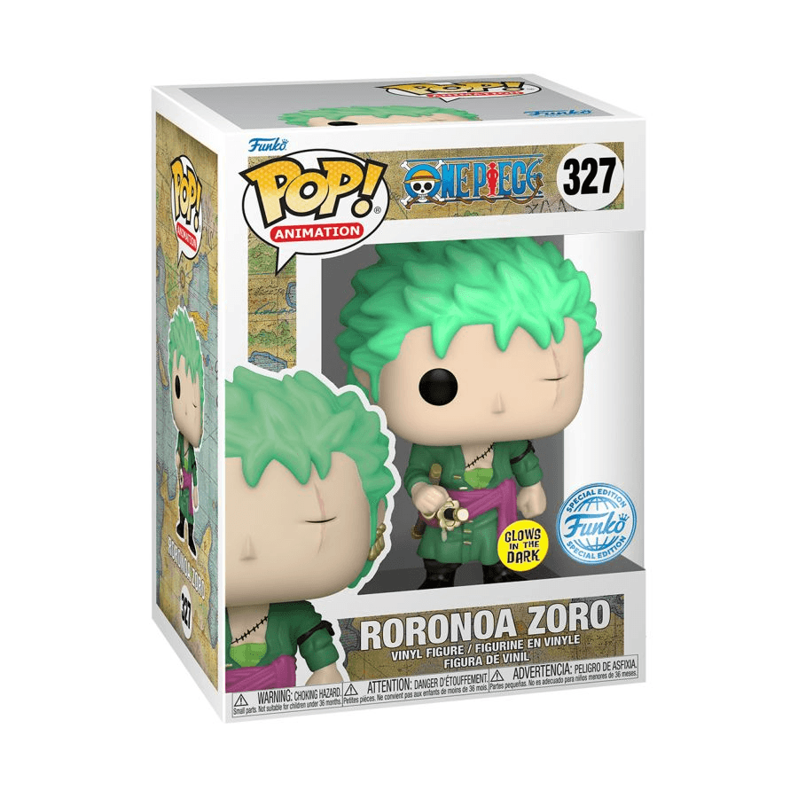 Funko Pop! One Piece - Roronoa Zoro Glow Vinyl Figure, image 3