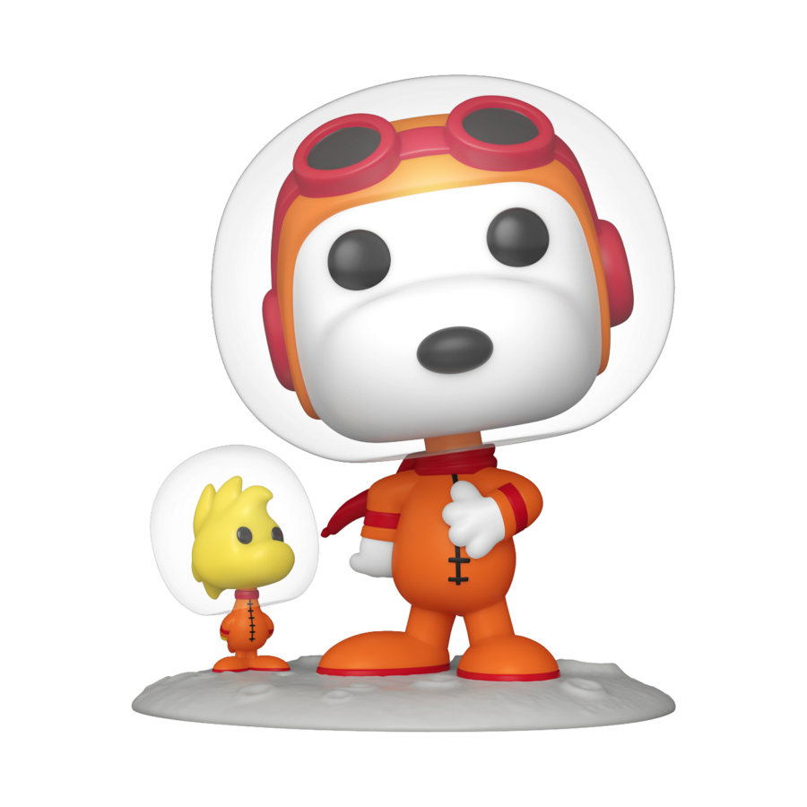 Funko Pop! Peanuts - Astronaut Snoopy with Woodstock Vinyl Figure