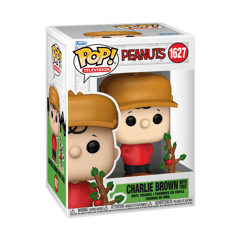 Funko Pop! Peanuts - Charlie Brown with Tree Holiday Vinyl Figure, image 2