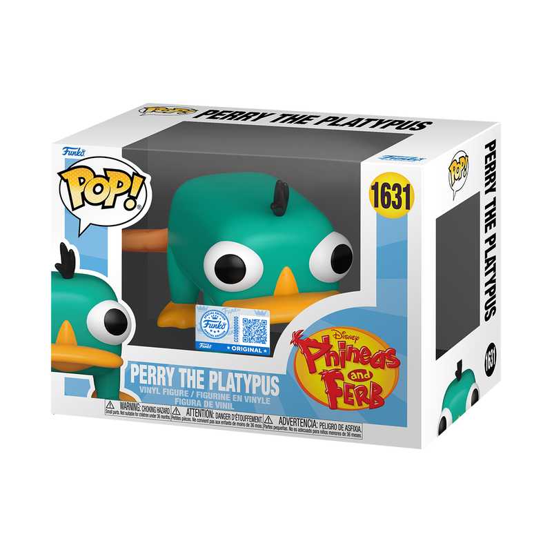 Funko Pop! Phineas & Ferb - Perry the Platypus Vinyl Figure