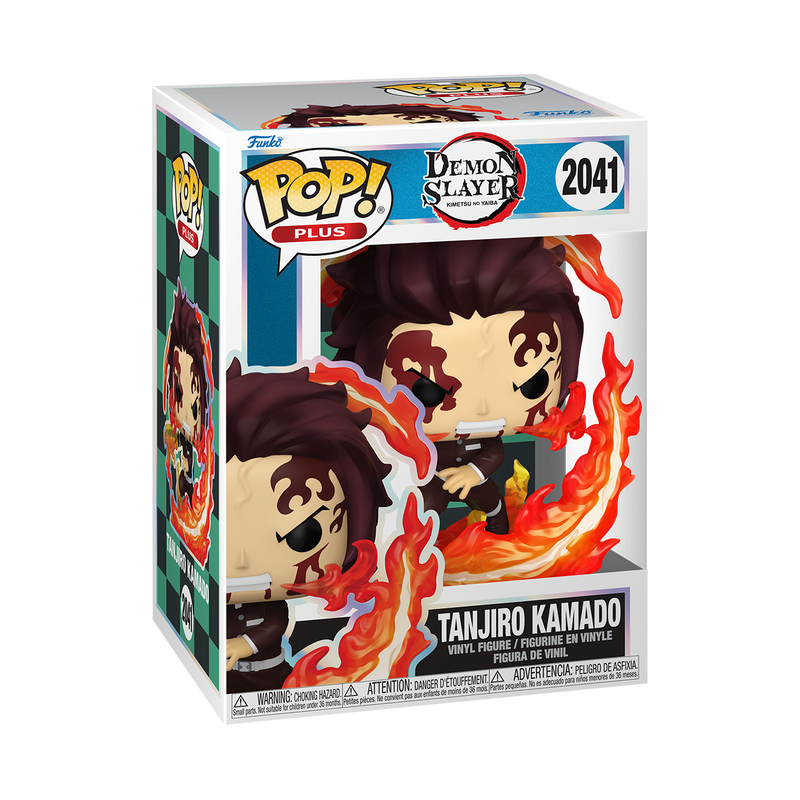 Funko Pop! Plus Demon Slayer - Tanjiro Dancing Flash Vinyl Figure, image 2