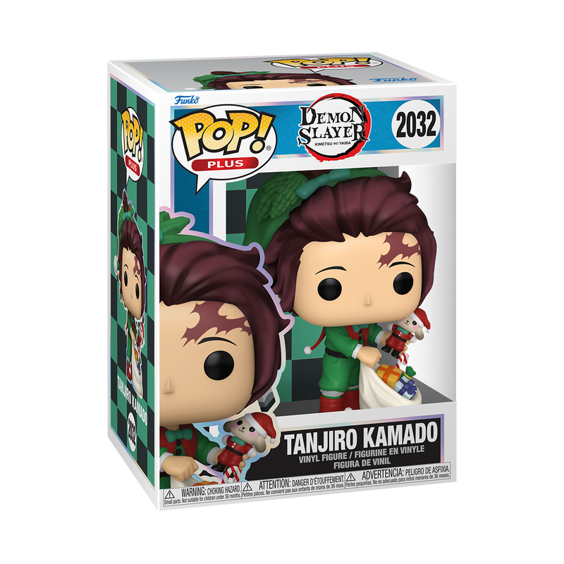 Funko Pop! Plus Demon Slayer - Tanjiro Holiday Vinyl Figure