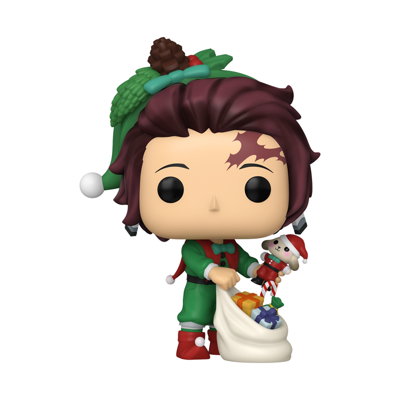 Funko Pop! Plus Demon Slayer - Tanjiro Holiday Vinyl Figure