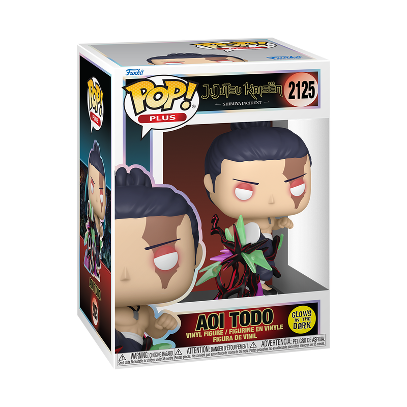 Funko Pop! Plus Jujutsu Kaisen - Aoi Todo (Kick) Glow Vinyl Figure, image 2