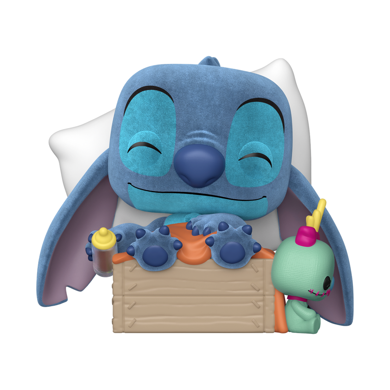 Funko Pop! Plus Lilo & Stitch - Sleeping Stitch in Box Flocked Vinyl Figure