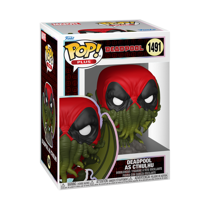 Funko Pop! Plus Literary Classics - Deadpool as Cthulhu Vinyl Figure, image 2