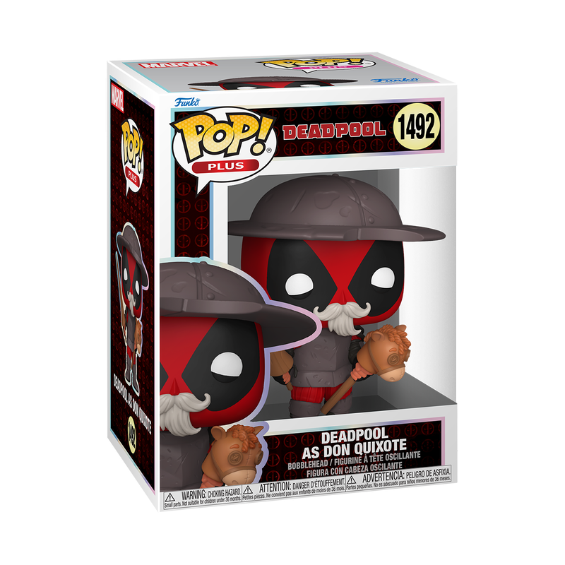 Funko Pop! Plus Literary Classics - Deadpool as Don Quixote Vinyl Figure, image 2