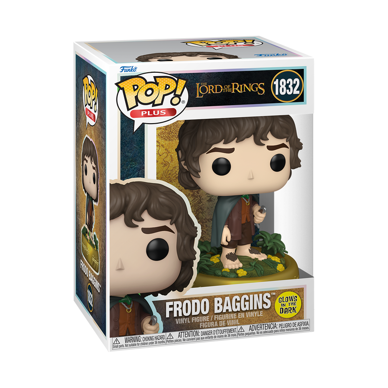 Funko Pop! Plus Lord of the Rings - Frodo Baggins Glow Vinyl Figure, image 2