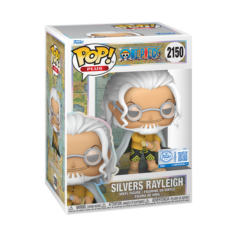Funko Pop! Plus One Piece - Silvers Rayleigh Vinyl Figure
