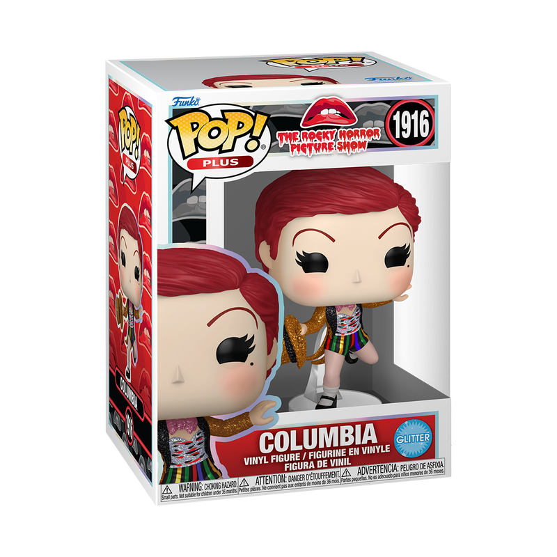 Funko Pop! Plus Rocky Horror Picture Show - Columbia Glitter Vinyl Figure, image 2