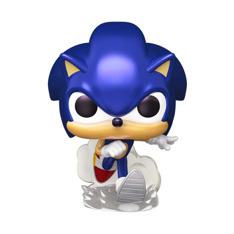 Funko Pop! Plus Sonic - Sonic (Pearlescent) Vinyl Figure