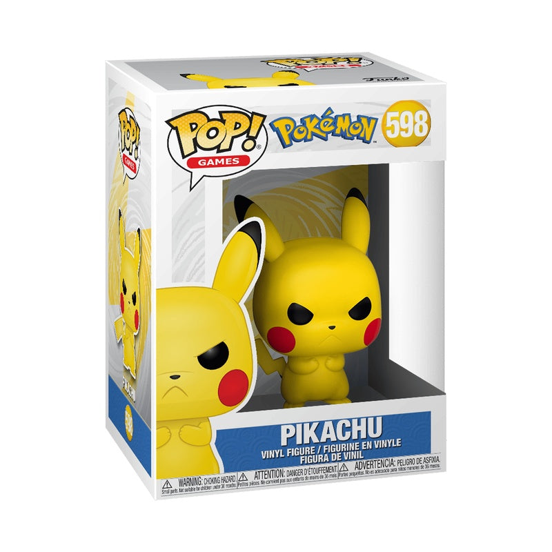 Funko Pop! Pokemon - Pikachu Grumpy Vinyl Figure, image 2