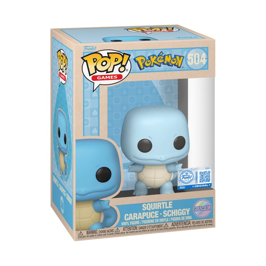 Funko Pop! Pokemon - Squirtle (Pastel) Vinyl Figure, image 2