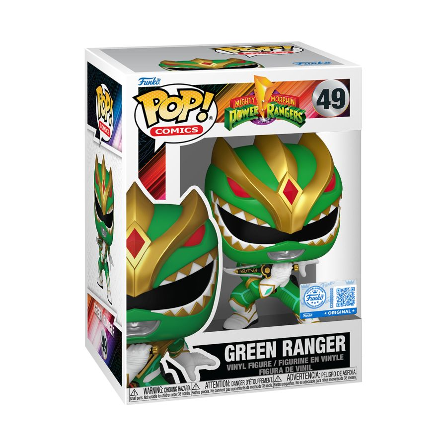 Funko Pop! Power Rangers (1995) - Green Ranger Vinyl Figure, image 2