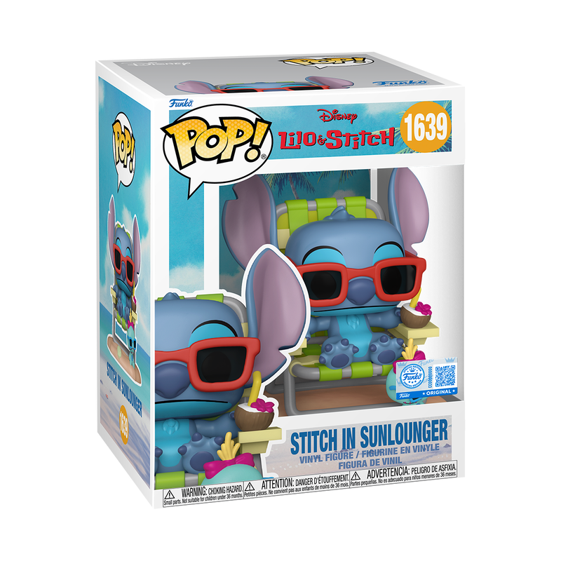 Funko Pop! Premium Lilo & Stitch - Stitch Lounger Vinyl Figure, image 2