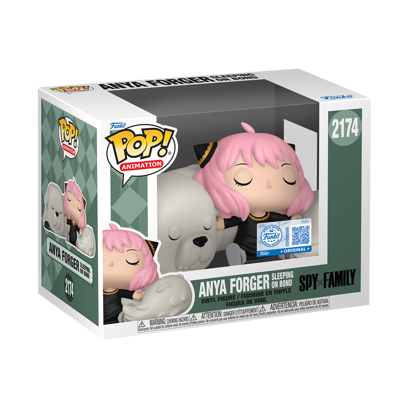Funko Pop! Premium Spy x Family - Anya Sleeping on Bond Vinyl Figure