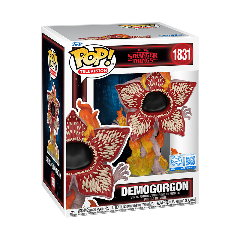 Funko Pop! Premium Stranger Things - Demogorgon (On Fire) Vinyl Figure