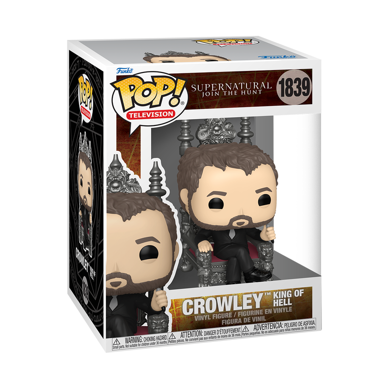 Funko Pop! Premium Supernatural - Crowley (King of Hell) Vinyl Figure