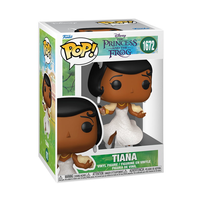 Funko Pop! Princess and The Frog - Tiana with Glitter Vinyl Figure, image 2