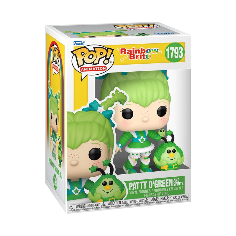 Funko Pop! Rainbow Brite - Patty O'Green With Lucky Vinyl Figure, OCARE NZ