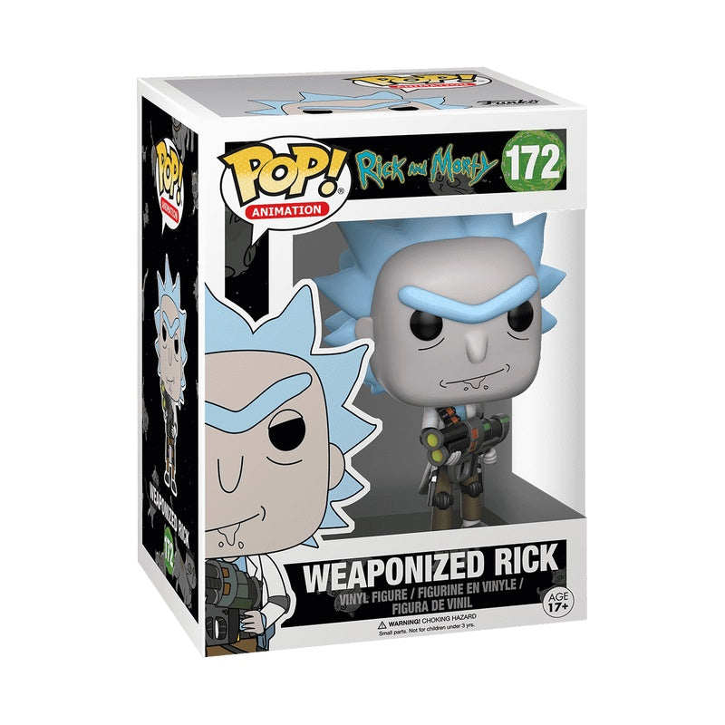 Funko Pop! Rick & Morty - Rick Weaponized Vinyl Figure, image 3