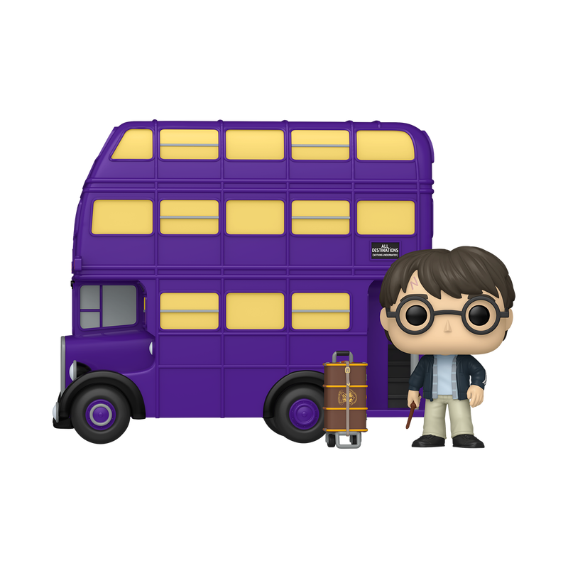 Funko Pop! Ride Super Deluxe Harry Potter - Harry with Knight Bus