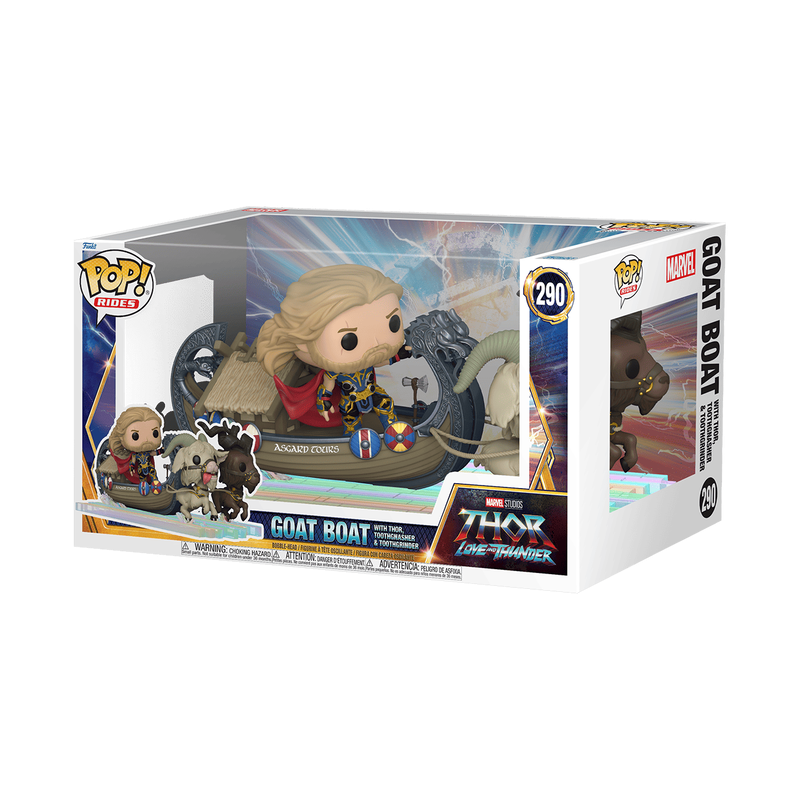 Funko Pop! Rides Super Deluxe Thor 4 - Goat Boat, image 2