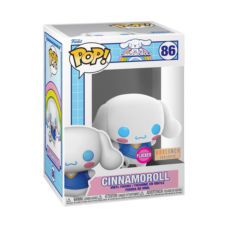 Funko Pop! Sanrio - Cinnamoroll with Soccer Ball Flocked Vinyl Figure, image 2
