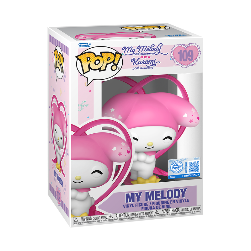 Funko Pop! Sanrio - My Melody with Ribbon Vinyl Figure