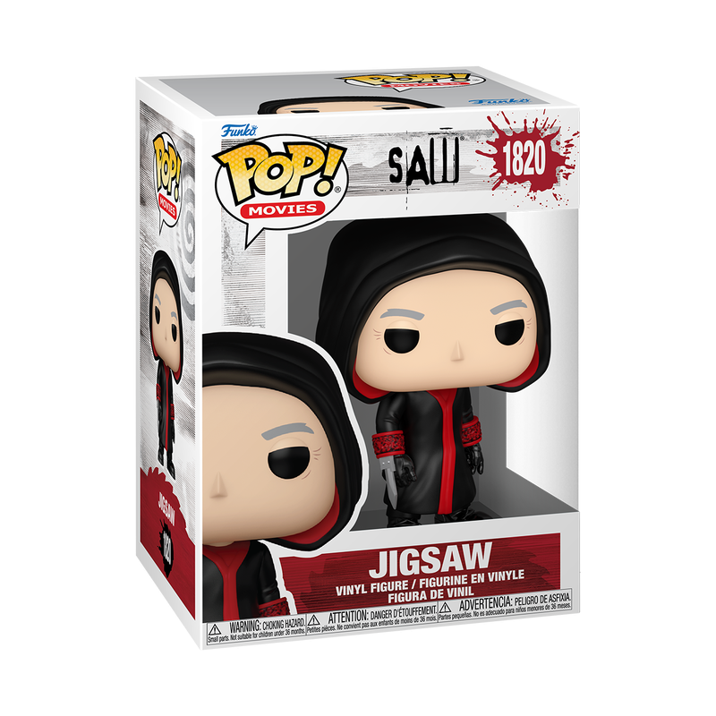 Funko Pop! Saw: 10th Anniversary - Jigsaw Killer Vinyl Figure