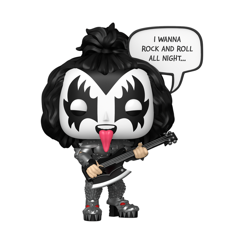 Funko Pop! Sayings - KISS: The Demon (Rock & Roll All Night) Vinyl Figure