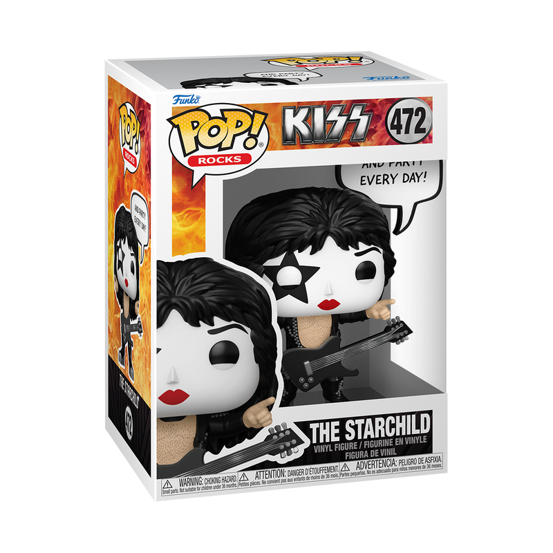Funko Pop! Sayings - KISS: The Starchild (Rock & Roll All Night) Vinyl Figure, image 2