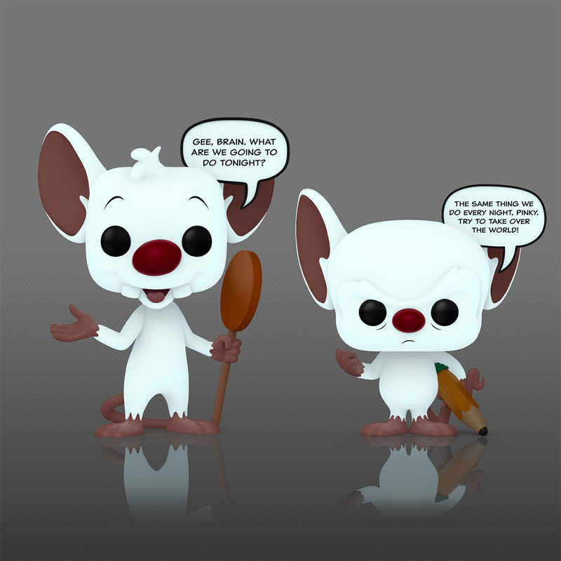Funko Pop! Sayings - Pinky & The Brain Glow 2PK Vinyl Figure, image 4