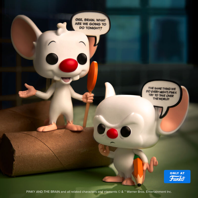 Funko Pop! Sayings - Pinky & The Brain Glow 2PK Vinyl Figure, image 3