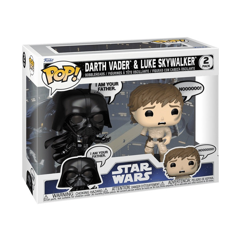 Funko Pop! Sayings Star Wars - Darth Vader & Luke 2PK Vinyl Figure