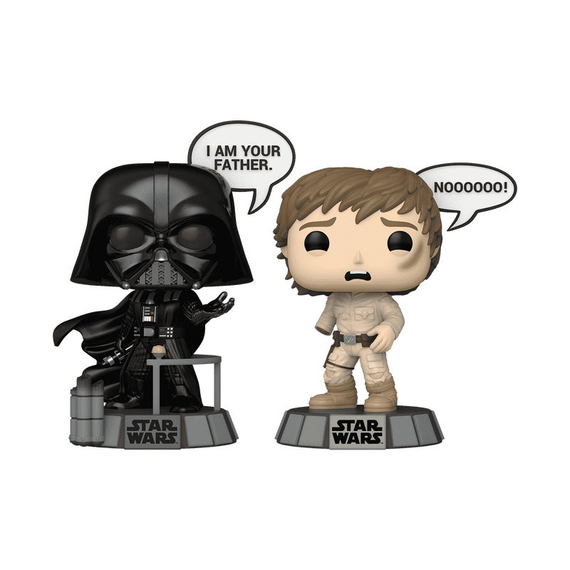 Funko Pop! Sayings Star Wars - Darth Vader & Luke 2PK Vinyl Figure