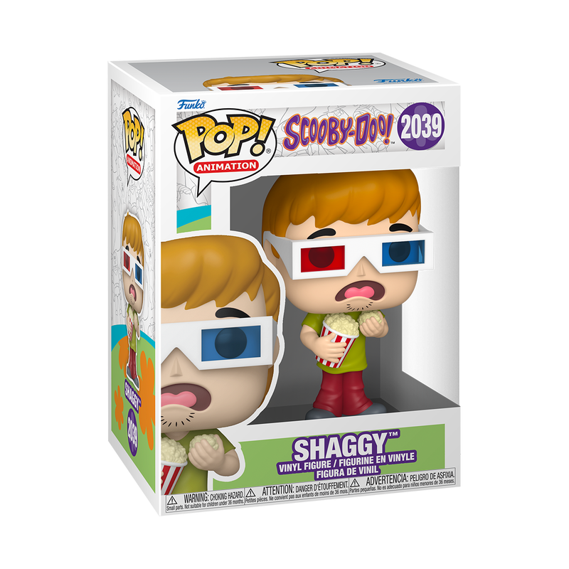Funko Pop! Scooby Doo - Shaggy with 3D Glasses Vinyl Figure, image 2