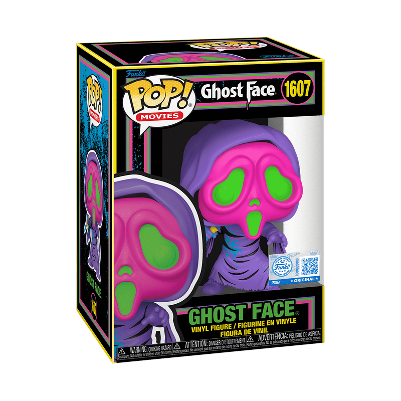 Funko Pop! Scream - Ghost Face Black Light Vinyl Figure