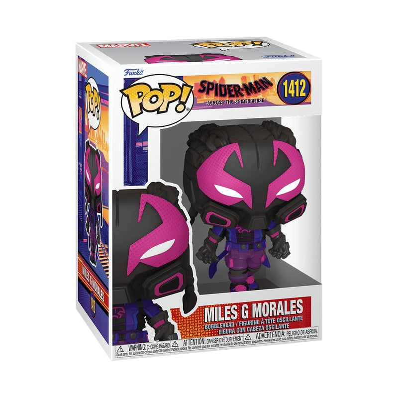 Funko Pop! Spider-Man - Miles G Morales Vinyl Figure, image 2