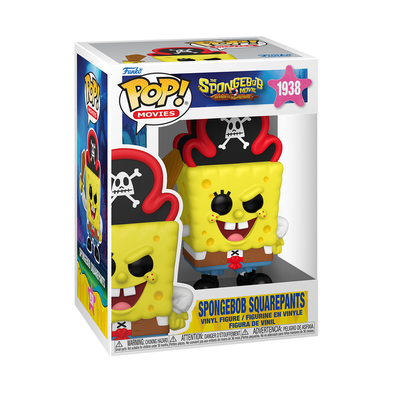 Funko Pop! SpongeBob Movie (2025) - Spongebob Vinyl Figure