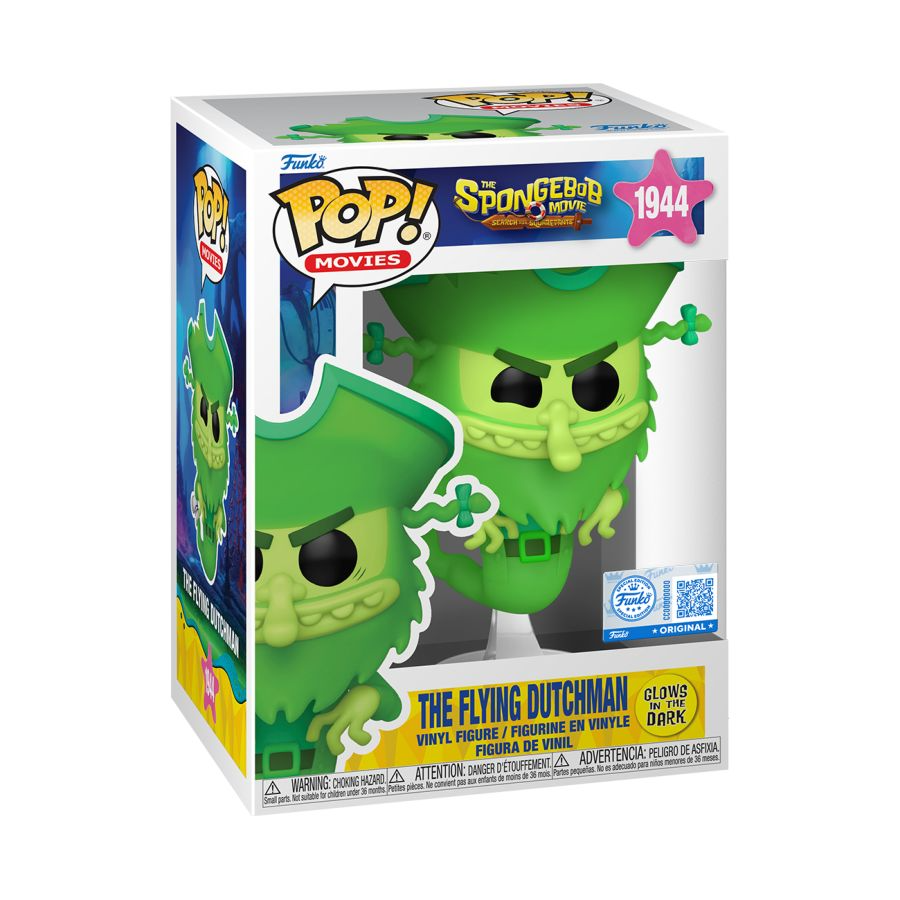 Funko Pop! SpongeBob Movie (2025) - The Flying Dutchman Vinyl Figure, image 2
