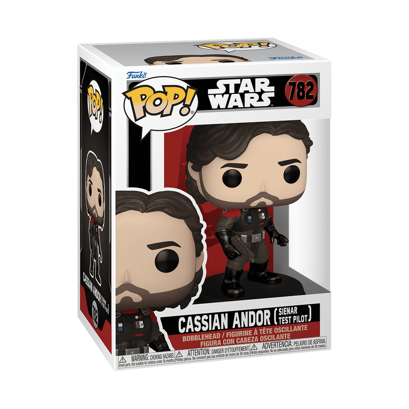 Funko Pop! Star Wars: Andor - Cassian Andor (Sienar Test Pilot) Vinyl Figure, image 2