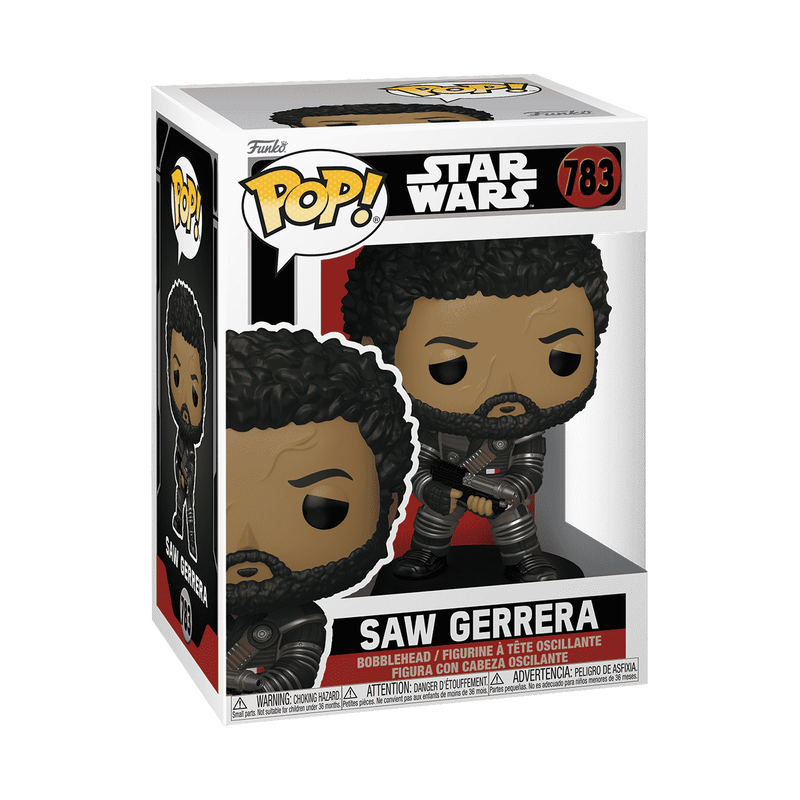 Funko Pop! Star Wars: Andor - Saw Gerrera Vinyl Figure, image 2