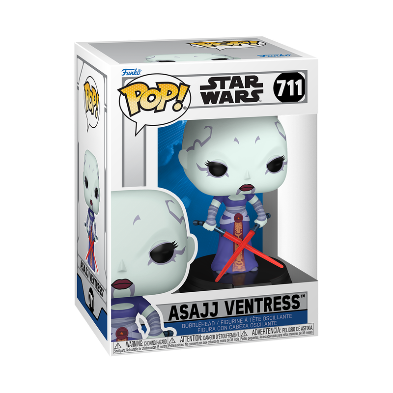 Funko Pop! Star Wars: Clone Wars - Asajj Ventress Vinyl Figure