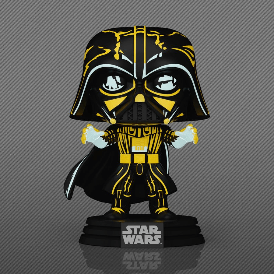Funko Pop! Star Wars - Darth Vader Retro Glow Vinyl Figure, image 2