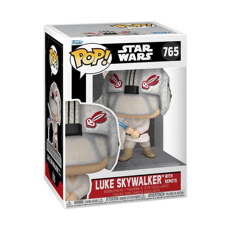 Funko Pop! Star Wars - Luke Skywalker with Remote Vinyl Figure，Vinyl Figure，OCARE NZ