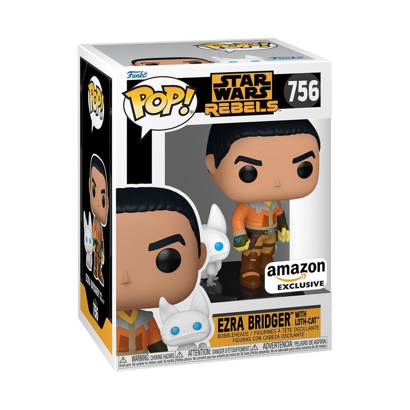 Funko Pop! Star Wars: Rebels - Ezra With Loth Cat Vinyl Figure, image 2